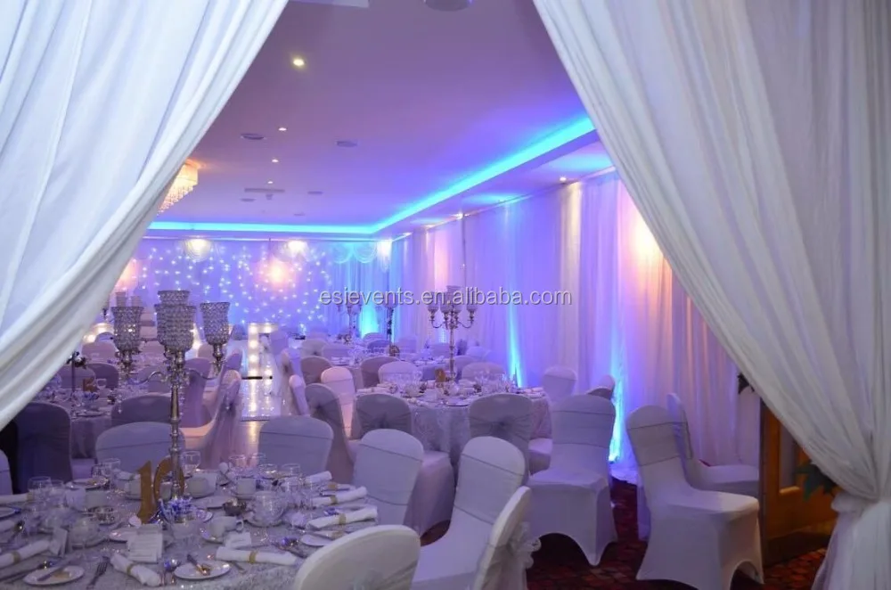 ESI factory Wholesale pipe and drape wedding backdrop stand for wedding