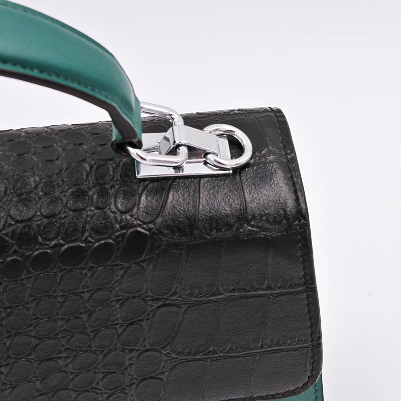 2020 OEM women crocodile handbags fashionable shoulder bag crossbody bag