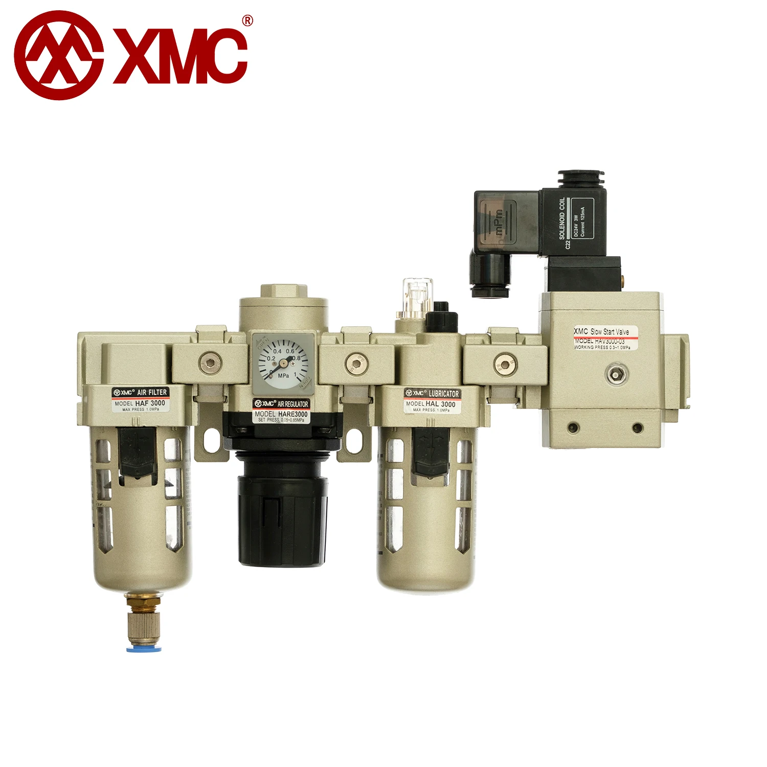 XMC HAV2000 1/4' Slow Start Valve Soft Start-Up Valve SMC type AV2000