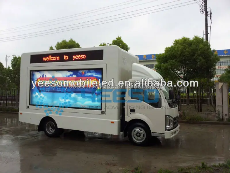 Outdoor Mobile LED Display Truck for Advertising  YES-V6