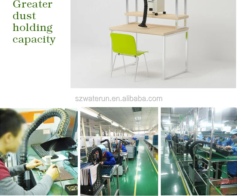 Популярный поглотитель для очистки воздуха, экстрактор припоя для салона красоты с мощностью 80 Вт и 2 каналами