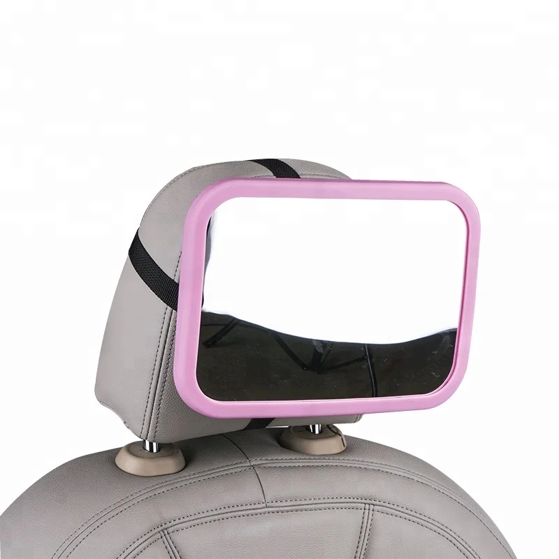 Large Adjustable Car Baby Seat Mirror Safety Rearview Interior Mirror