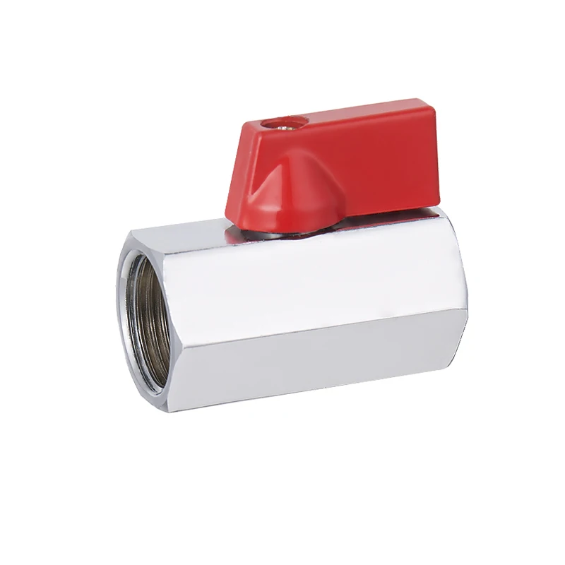 Миниатюрный шаровой кран из латуни с наружной резьбой 1/4 дюйма 3/8 дюйма 1/2 дюйма bsp