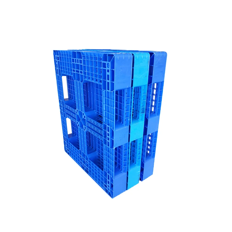 Heavy Duty Flat Top Deck Single Face 100% Virgin Hdpe Stackable Plastic Pallet