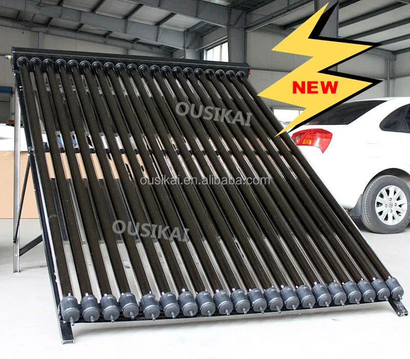 Use Of Sun Energy Heat Pipe Solar Collector