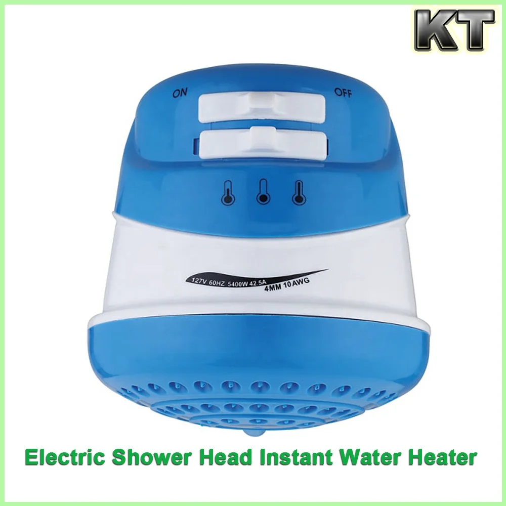 220v 110v 5400w Wall Mounted Installation Instant electric water heater shower