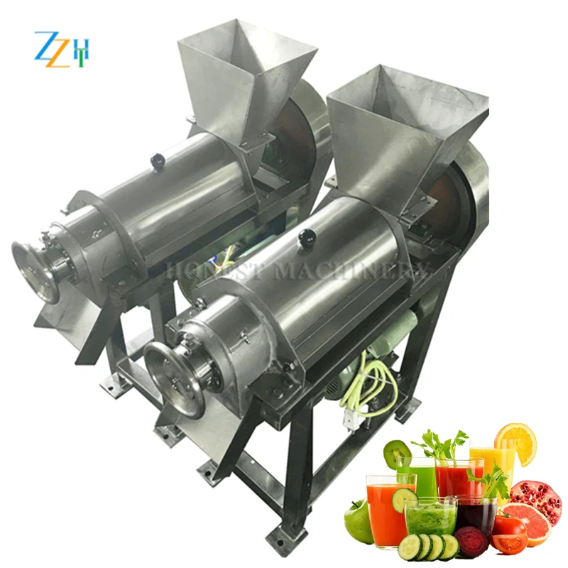 Industrial Fruit Juice Extractor  Machine / Commercial Fruit Juice Making Machine / Cold Press Juicer