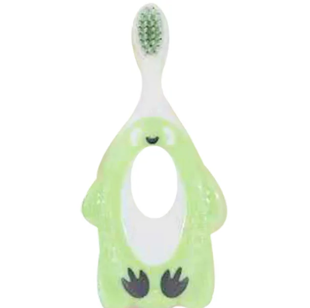 Зубная щетка с мягкими волосами для детей, детская зубная щетка с мультяшным рисунком для обучения младенцев