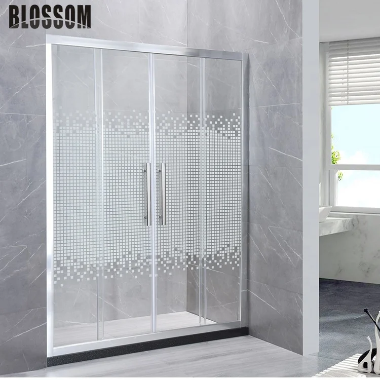 Hangzhou Bathroom 6mm Glass Cheap Prices Sliding Shower Door