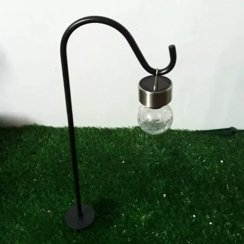 A New Type of Solar crack Ball hanging Garden Lamp with LED Light Control  Outdoor decorative lamp