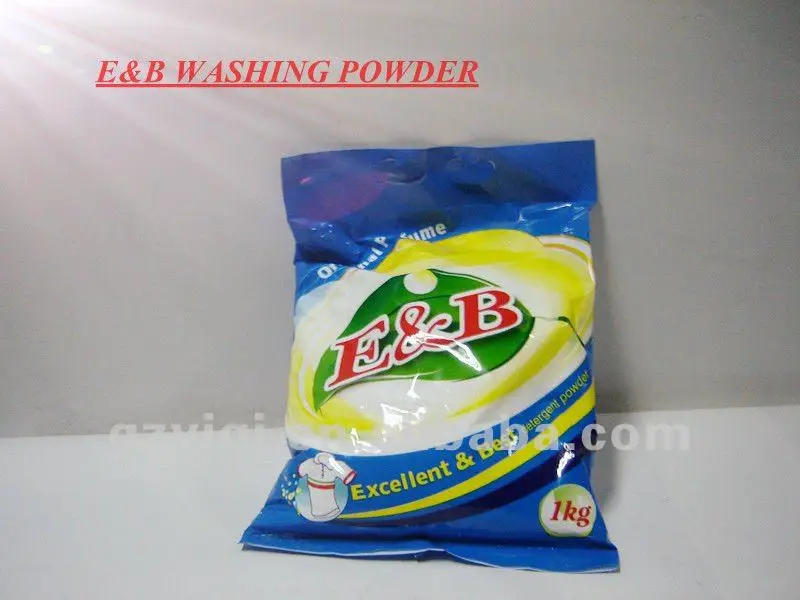 High quality jasmine fragrance washing powder live for hand wash and clothes disposable stocked  use