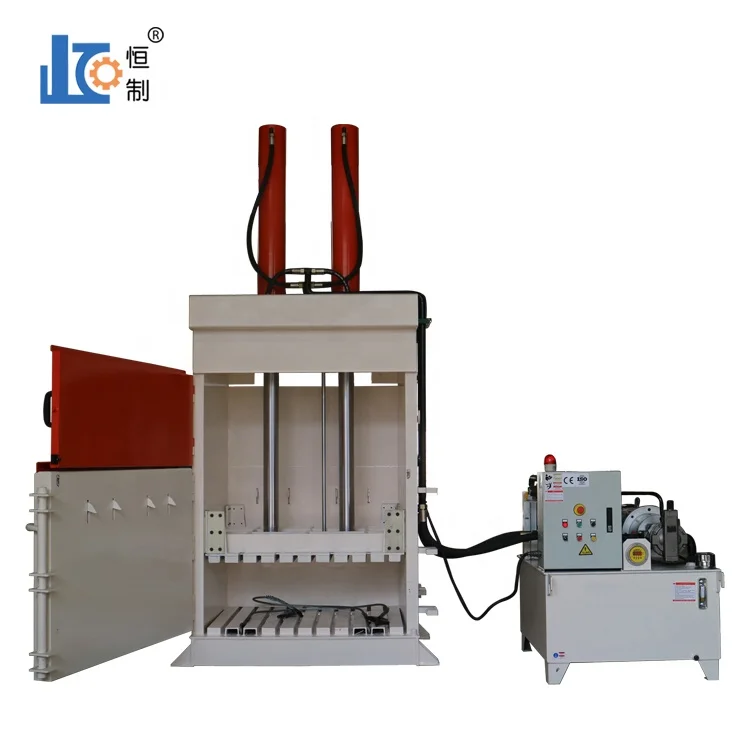 
Vertical Hydraulic Double Cylinder Carton Waste Paper Sponge Compress Machine Baler Machine 