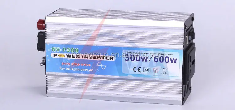 Dc12v к ac220v 2000 Вт инвертор с зарядное устройство с ups