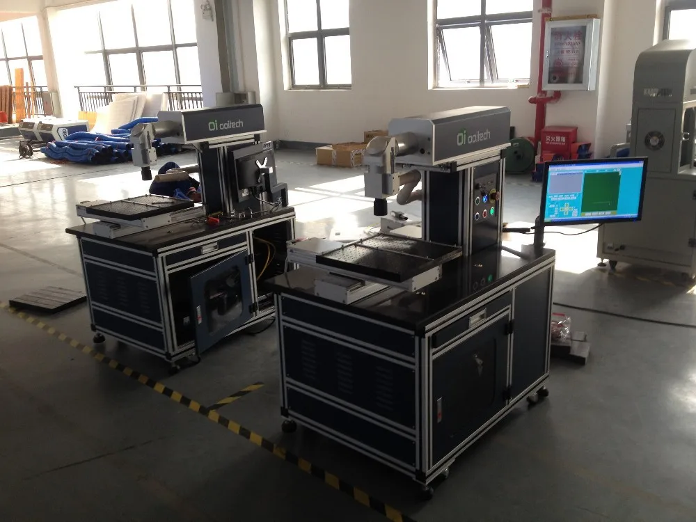 Ooitech 20w Fiber Laser Scribing Machine Solar cell laser cutting machine for crystalline solar cell cut
