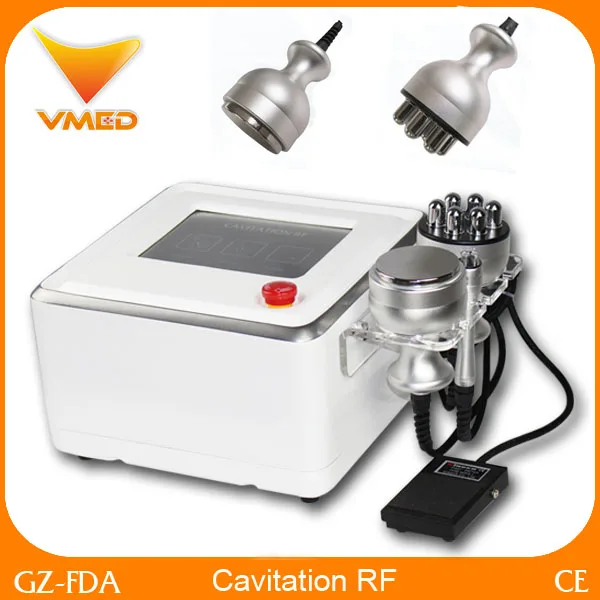 Портативный вакуумный Кавитация РФ Подъемное красоты Оборудование салона
