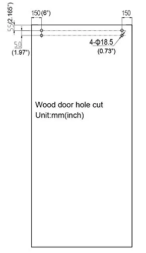 5 ft stainless steel brushed rotatable spoke wheel sliding barn wood door hardware single door kits