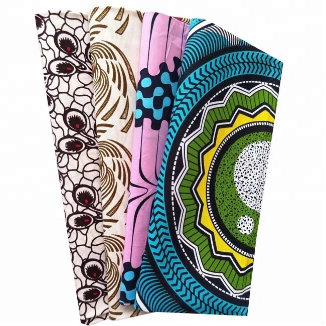 Африканская одежда, ткань с восковым принтом