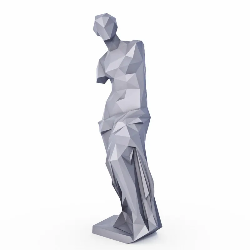 Venus de Milo Low Poly 3D model
