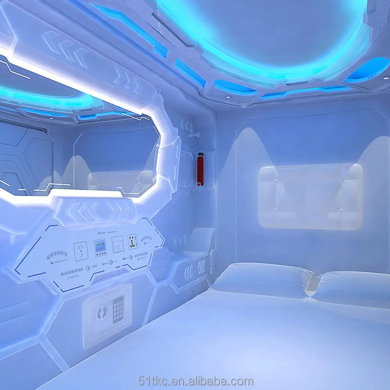 M-811 2022 space capsule hotel furniture bedroom sets metal bunk beds supplier