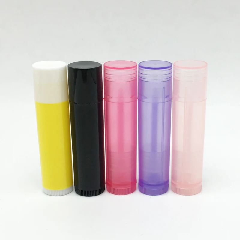 Empty plastic lipstick lip balm tube container wholesale