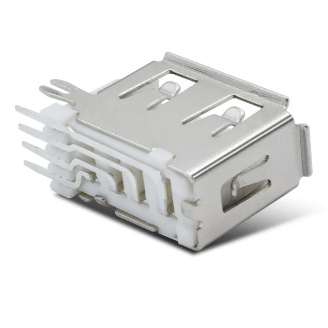 
10mm USB Type A Female Connector Short Body Side Plug USB A Connector 