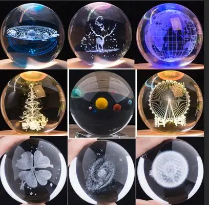 
Wholesale transparent crystal glass ball 