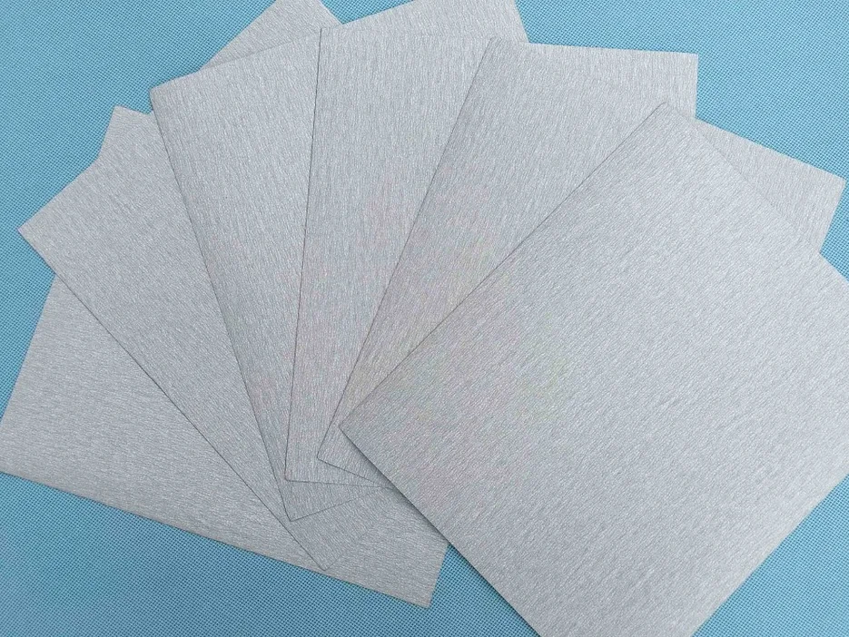 dry abrasive stearate coating sandpaper with latex paper backing for wood and metal sanding