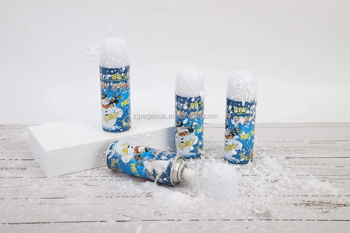 Best price cans party foam snow spray