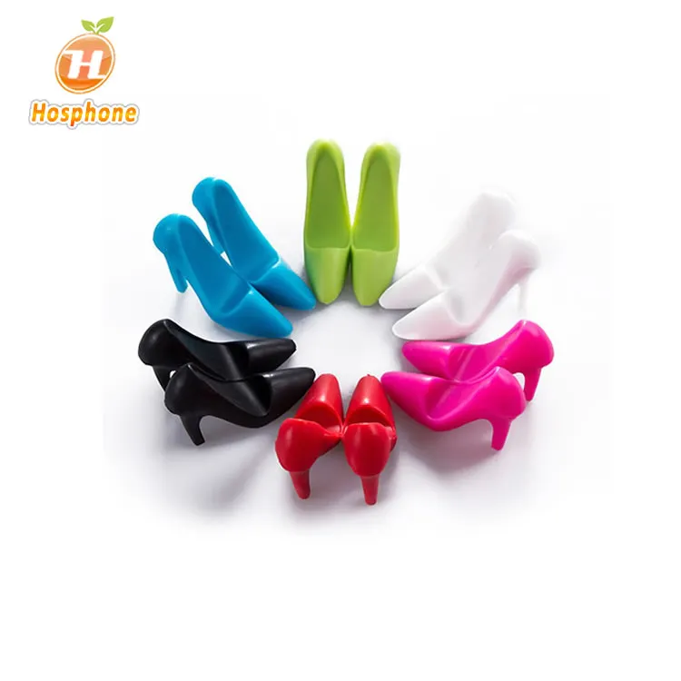 Creative Silicon High Heels Desk Mobile Cell phone Multifunctional Silicone Cellphone Shoes Smartphone Stand Holder for iphone