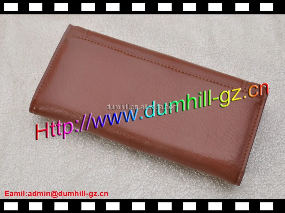 Newest fashion magazine clutch lady purse with lock closure