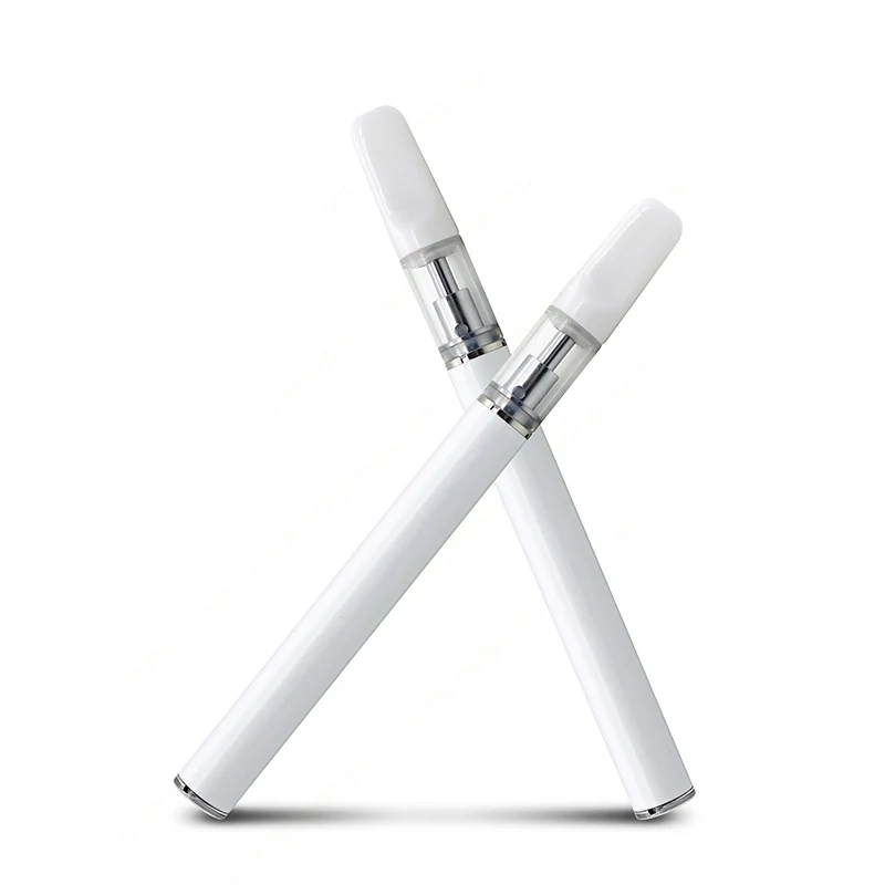 Оптовая Продажа Модный дизайн 0,5 мл 1,0 мл одноразовый керамический наконечник CBD Vape картридж атомайзер без утечки картридж для CBD