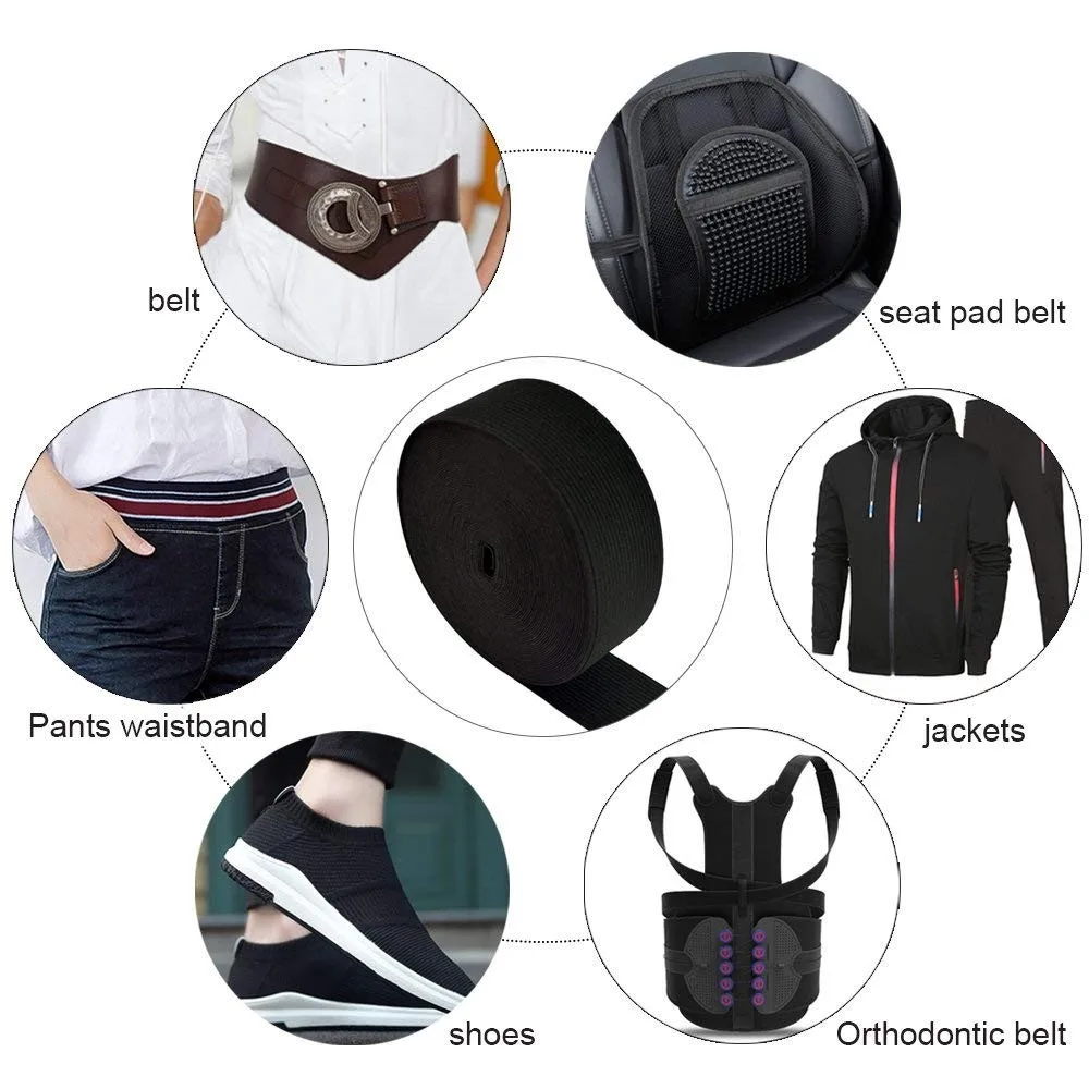 High elasticity textile crochet elastic band for garment