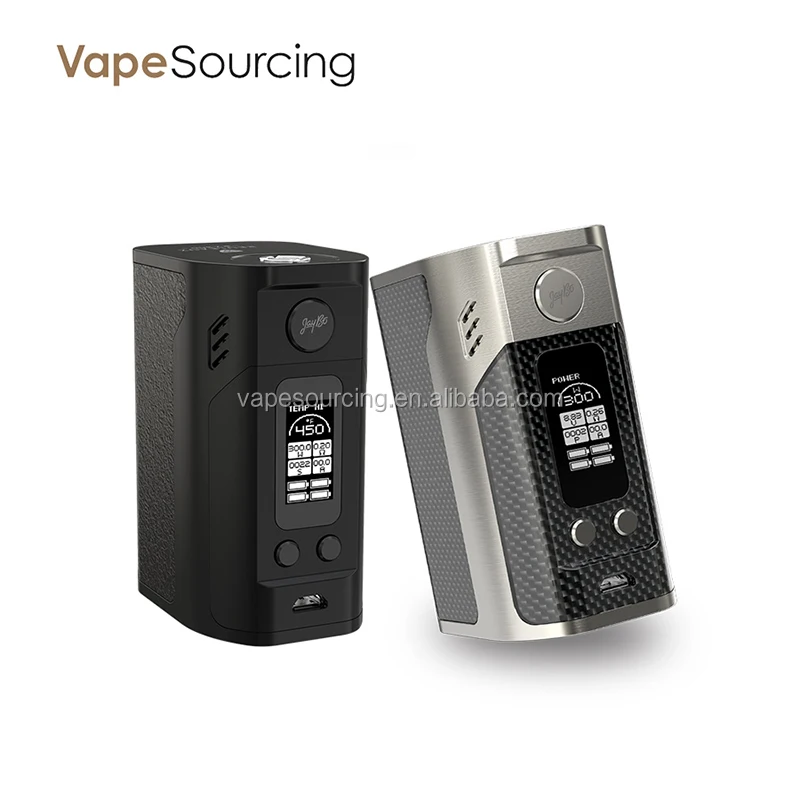 
The First Vape Mod Original Wismec RX300 uses 4 x 18650 Battery Reuleaux rx300 is Power Bank 