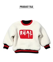 2021 Street Style Hoodies Pullovers Print  Baby Sweatshirt Spring Coat