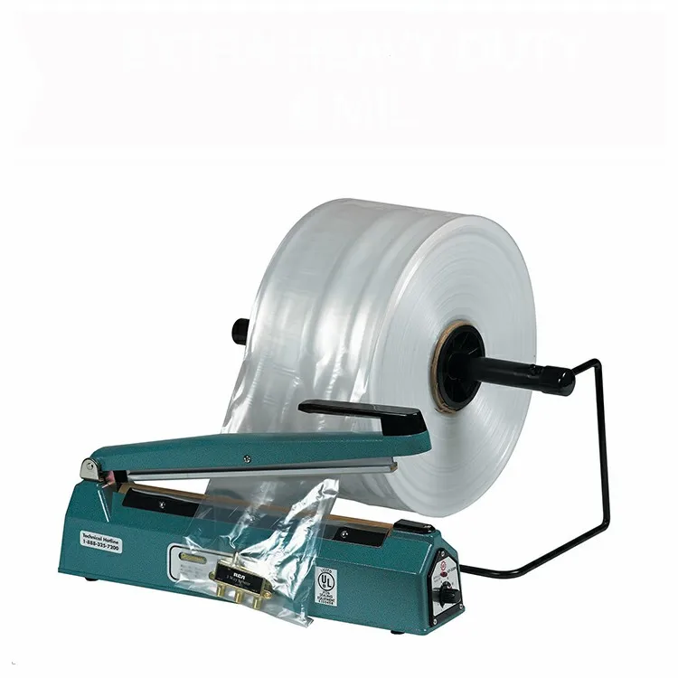 JTD Manufacture Wholesale Low Density Polyethylene Poly Tubing Bags On Roll For Tools Packaging