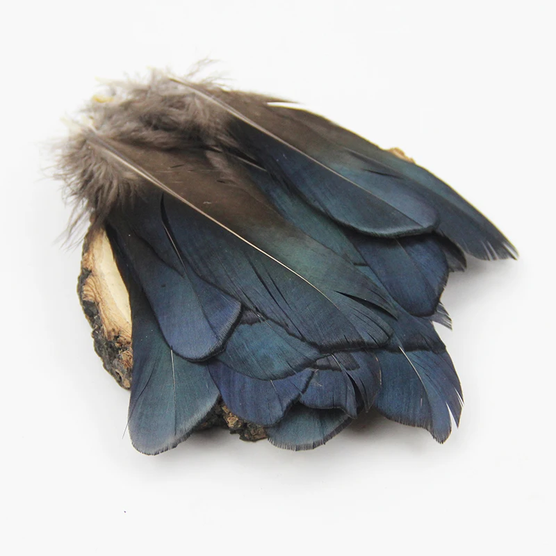 4-6 дюймов (10-15 см), оптовая продажа, высокое качество, натуральное, маленького размера, синее дамское перо фазана