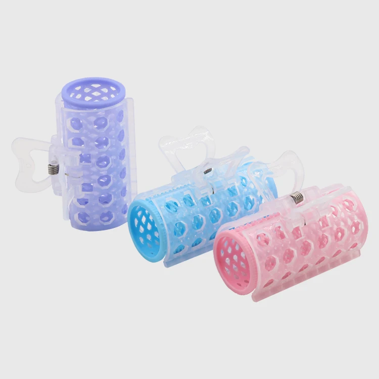 Wholesale cheap soft plastic hair curlers roller for girls small hair roller