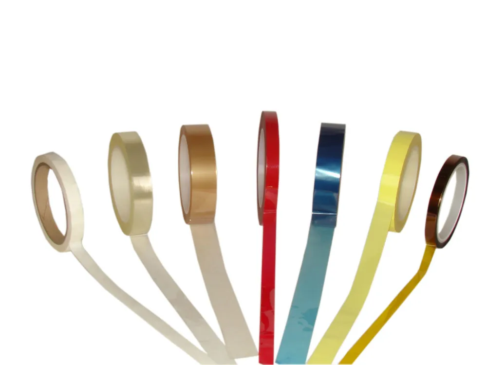 Липкая электронная лента ПЭТ зеленая, акриловым силиконым адгезивом в трансформаторе 0,05мм