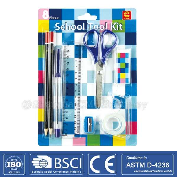 Back to School stationery items names