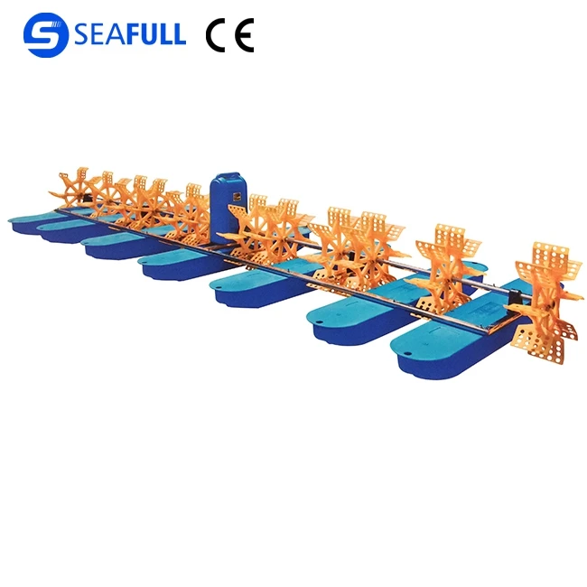 12 Wheels fish pond shrimp farming machine aerator for aquaculture