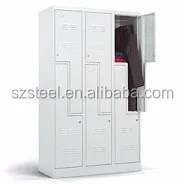 Swimming Pool Steel Storage Cabinet Swing Door Metal Locker With Keys