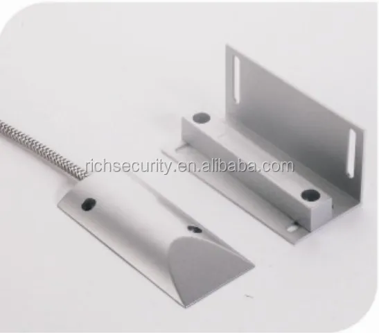 RZ-61L NO normally open reed switch sensor magnetic contact switch with bracket rolling door alarm