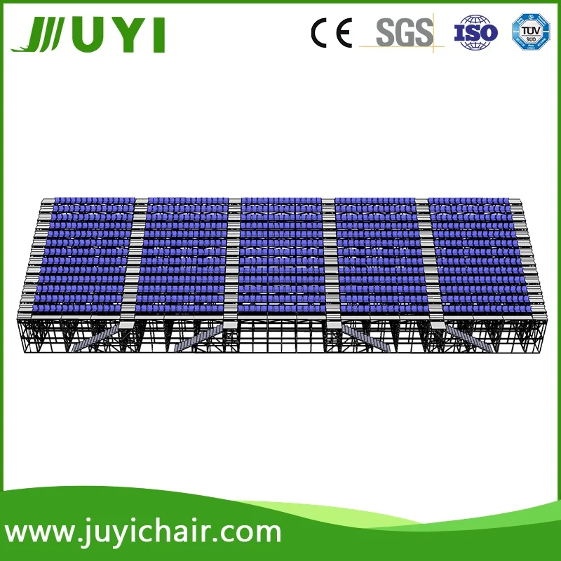 Outdoor Bleacher grandstand tribune seating system for gyms stadiums school sports