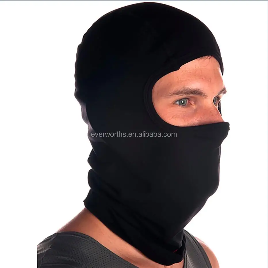 Lightweight Santoni knit seamless balaclava mask