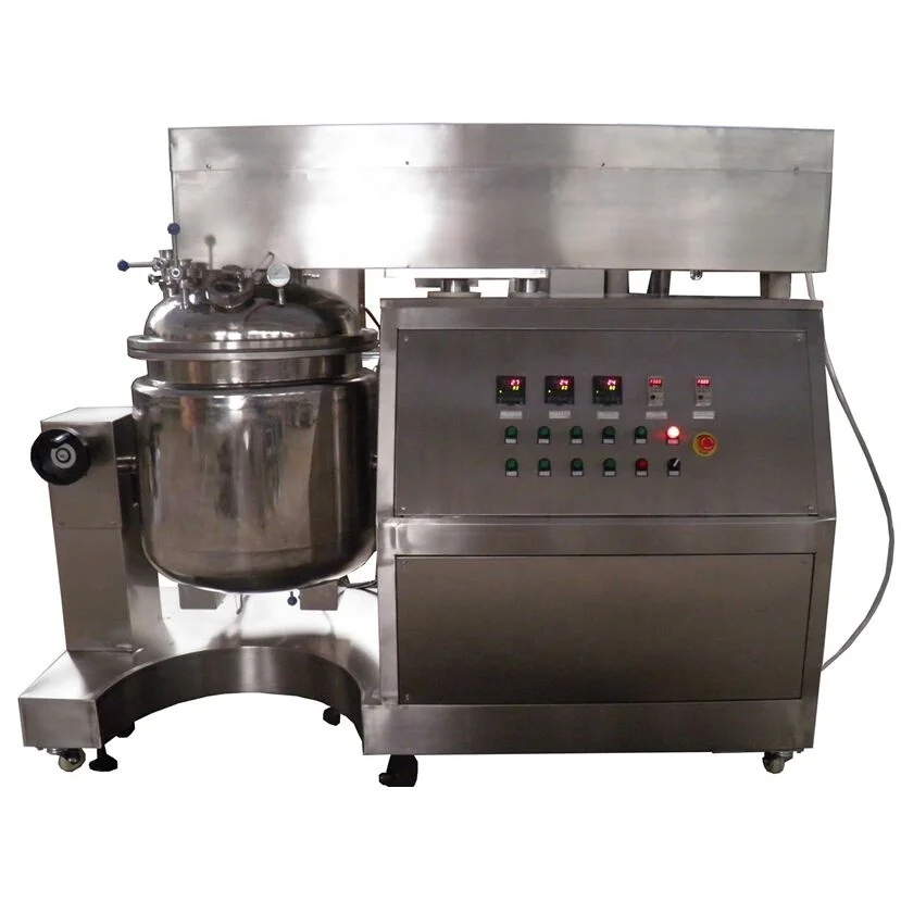 High Shear Dispersing Vacuum Emulsifier Homogenizer Mixer Machine/ high quality high shear mixer