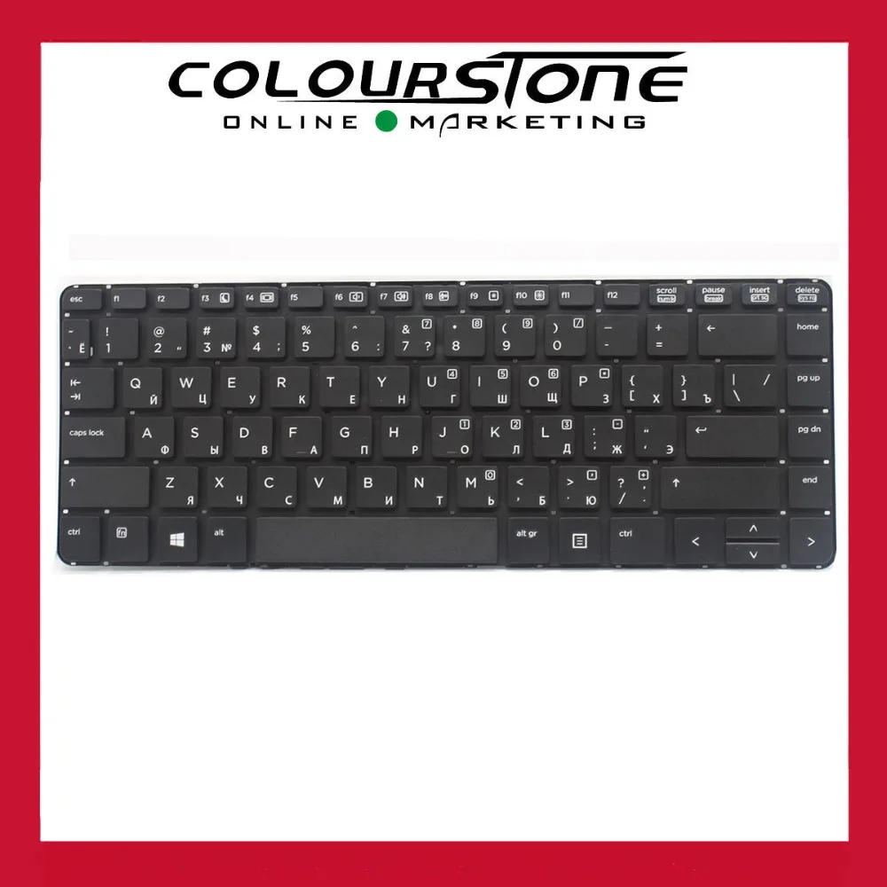 Новый Для HP 430 G1 серии RU Россия Ноутбук встроенной клавиатуры Без рамки 711468-251