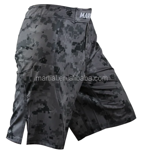 MARTIAL BRAND ,fashion camo 2 way stretch fight shorts for mma men