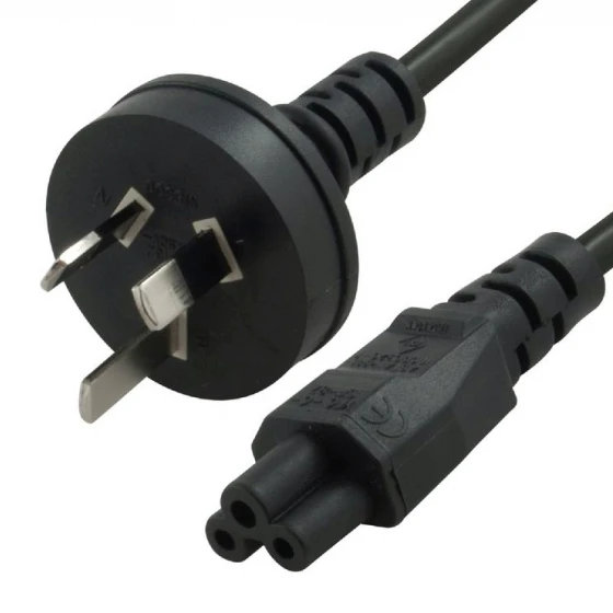 Iec c5 mickey mouse iec320 australia saa extension plug 3 pin type approval iecc5 power cord