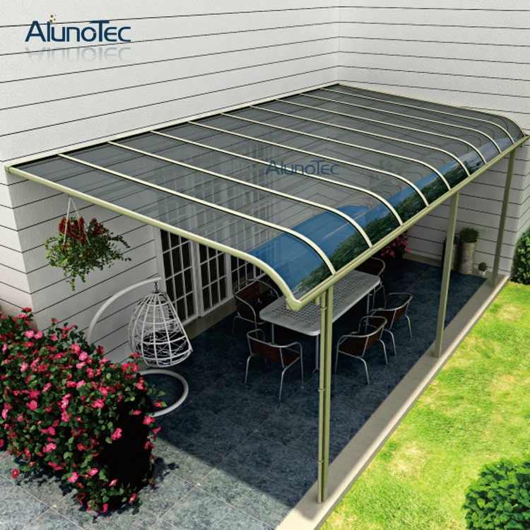 
Outdoor Canopy Waterproof Sunshade R Shape Balcony Cover Awning 