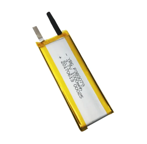 high-efficiency rechargeable 3.7v lithium ion lipo battery 383079 1000mAh